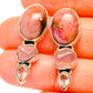 Rhodonite Earrings handcrafted by Ana Silver Co - EARR426165