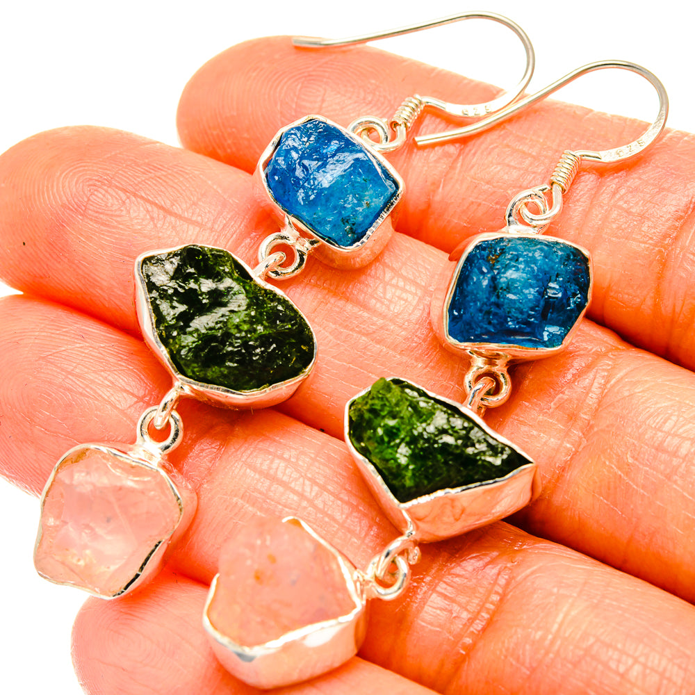 Apatite Earrings handcrafted by Ana Silver Co - EARR426176