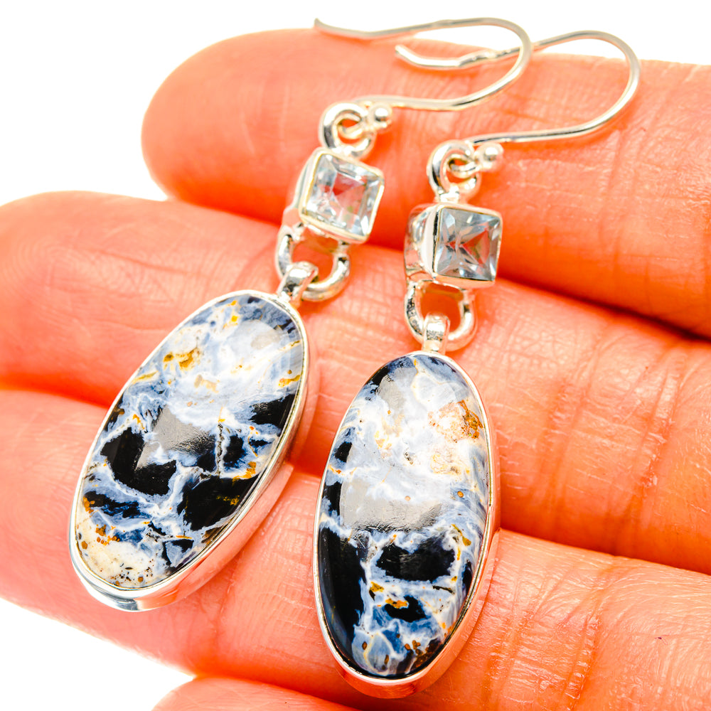 Pietersite Earrings handcrafted by Ana Silver Co - EARR426216