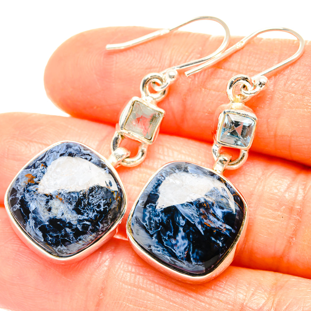 Pietersite Earrings handcrafted by Ana Silver Co - EARR426257