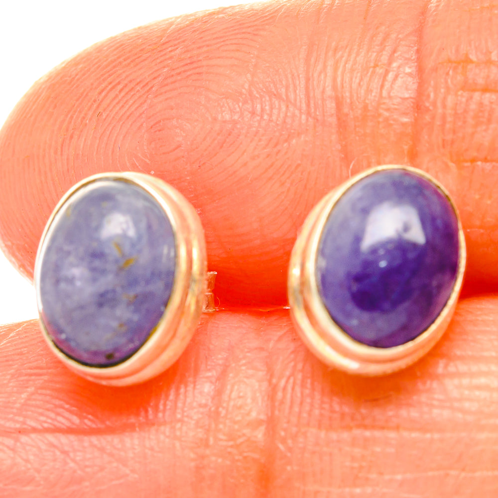 Tanzanite Earrings handcrafted by Ana Silver Co - EARR426296