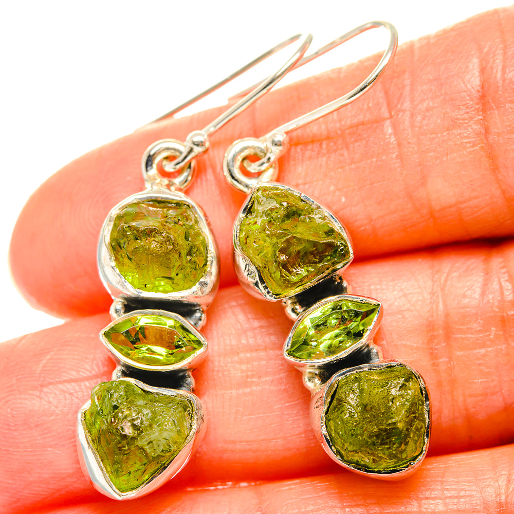 Peridot Earrings handcrafted by Ana Silver Co - EARR426304