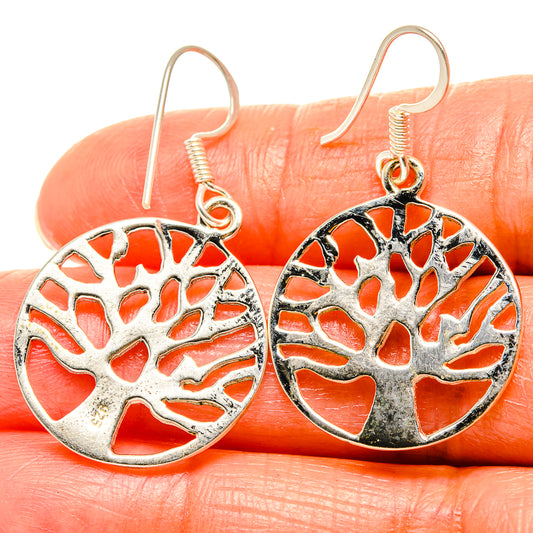 Tree Of Life Earrings handcrafted by Ana Silver Co - EARR426327