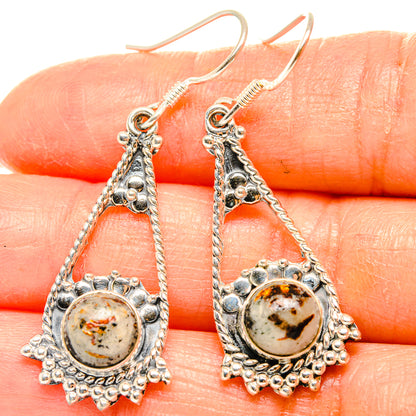 Astrophyllite Earrings handcrafted by Ana Silver Co - EARR426353