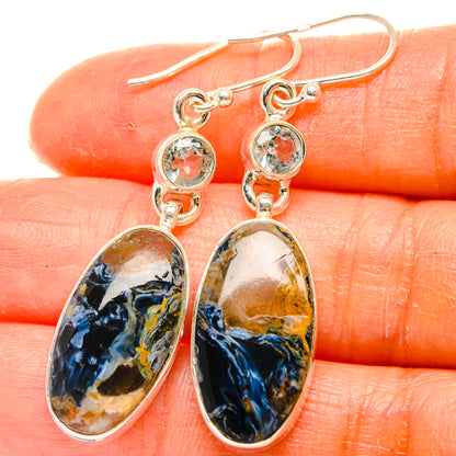 Pietersite Earrings handcrafted by Ana Silver Co - EARR426360