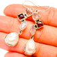 Mother Of Pearl Earrings handcrafted by Ana Silver Co - EARR426367