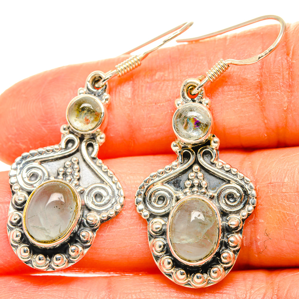 Aquamarine Earrings handcrafted by Ana Silver Co - EARR426375