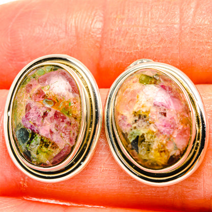 Tourmaline Earrings handcrafted by Ana Silver Co - EARR426389