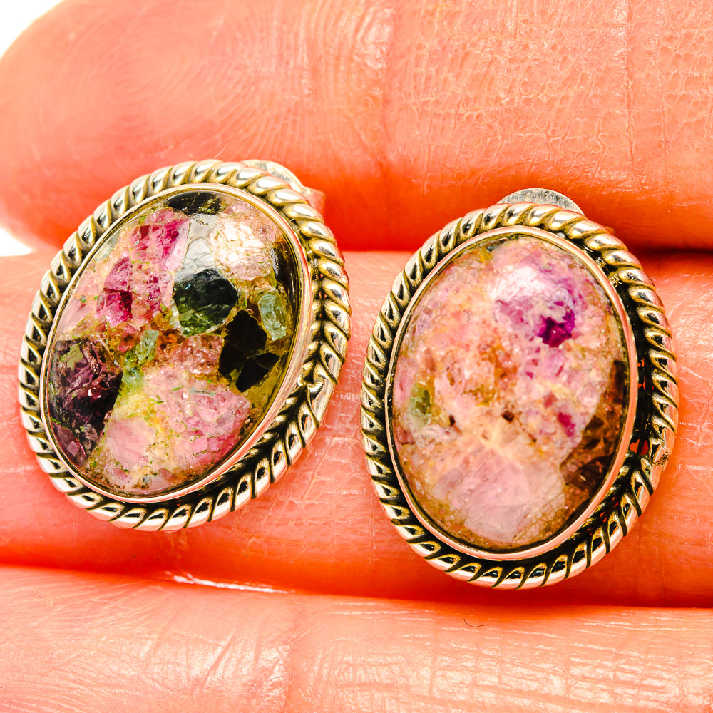 Tourmaline Earrings handcrafted by Ana Silver Co - EARR426401