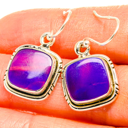 Aura Opal Earrings handcrafted by Ana Silver Co - EARR426408