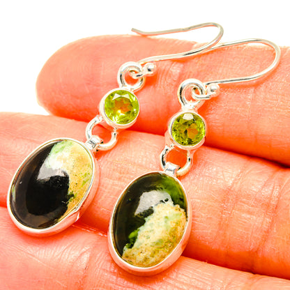 Rainforest Opal Earrings handcrafted by Ana Silver Co - EARR426409