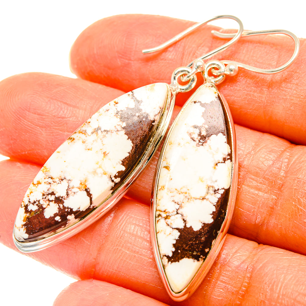 Wild Horse Jasper Earrings handcrafted by Ana Silver Co - EARR426427