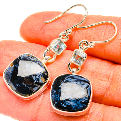 Pietersite Earrings handcrafted by Ana Silver Co - EARR426437