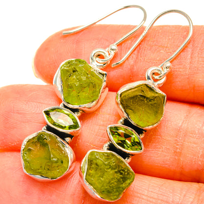 Peridot Earrings handcrafted by Ana Silver Co - EARR426447