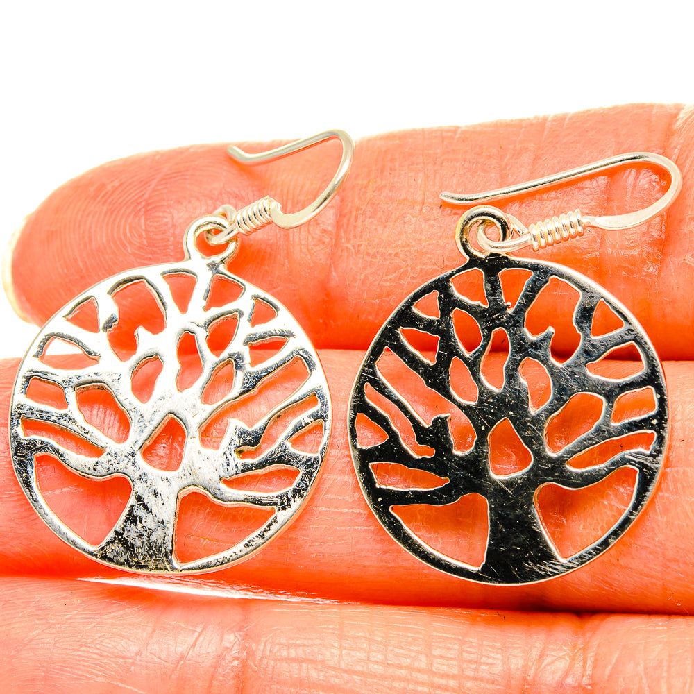 Tree Of Life Earrings handcrafted by Ana Silver Co - EARR426472