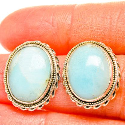 Chalcedony Earrings handcrafted by Ana Silver Co - EARR426490