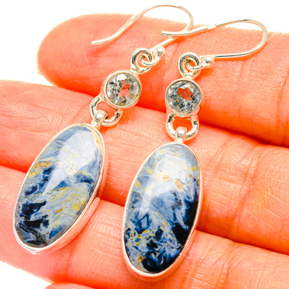 Pietersite Earrings handcrafted by Ana Silver Co - EARR426501
