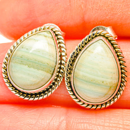 Ocean Jasper Earrings handcrafted by Ana Silver Co - EARR426506