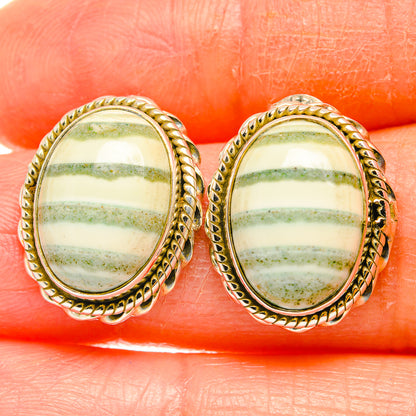 Ocean Jasper Earrings handcrafted by Ana Silver Co - EARR426508