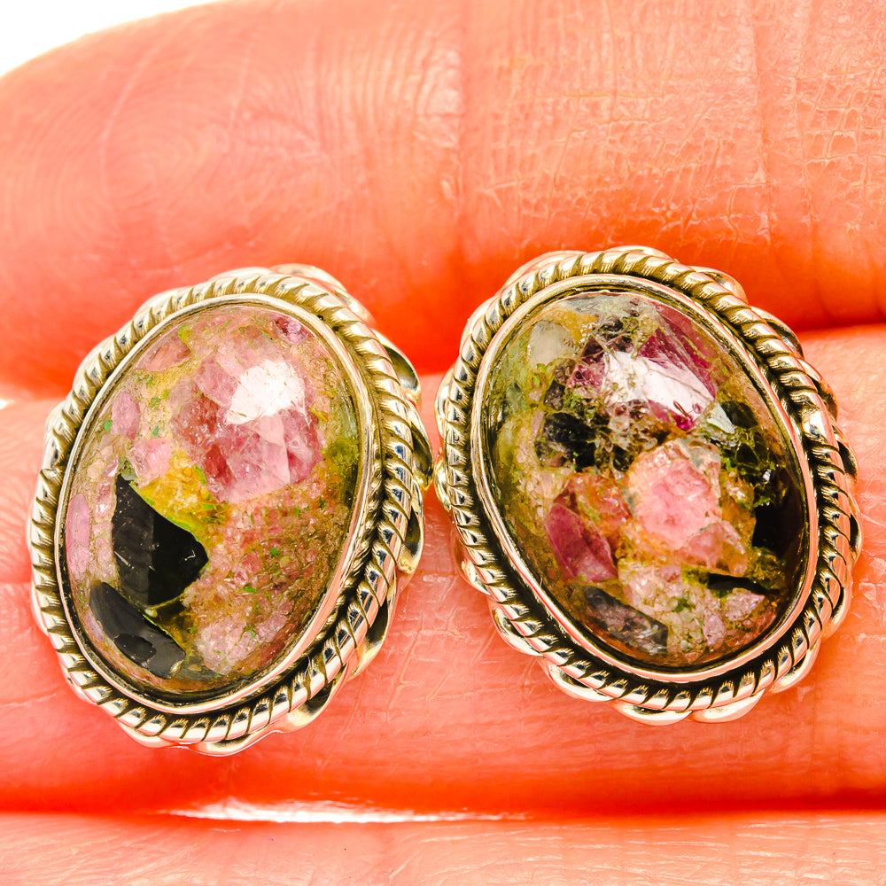 Tourmaline Earrings handcrafted by Ana Silver Co - EARR426512