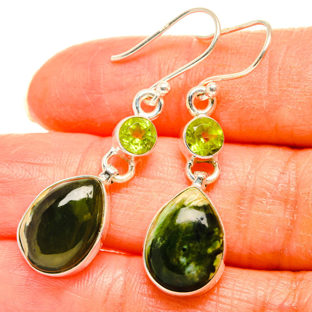 Rainforest Opal Earrings handcrafted by Ana Silver Co - EARR426519