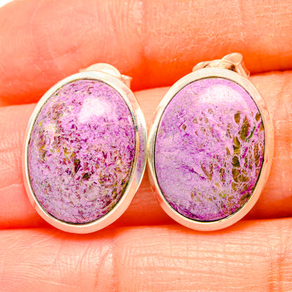 Stichtite Earrings handcrafted by Ana Silver Co - EARR426526