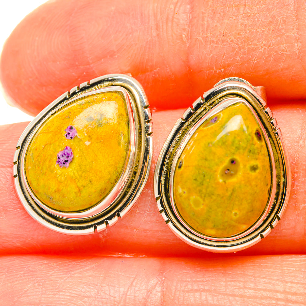 Atlantisite Earrings handcrafted by Ana Silver Co - EARR426528