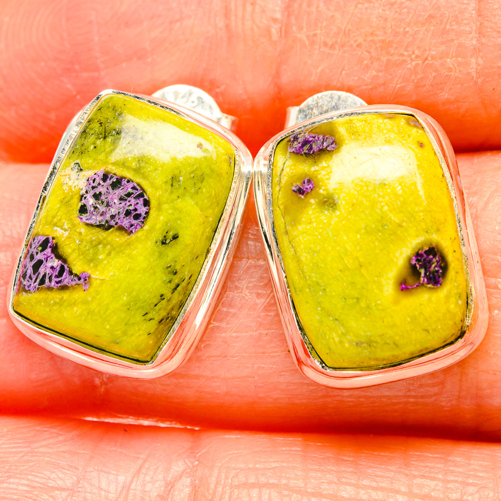 Atlantisite Earrings handcrafted by Ana Silver Co - EARR426532