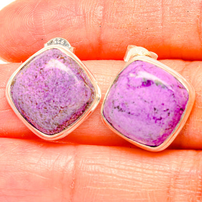 Stichtite Earrings handcrafted by Ana Silver Co - EARR426537