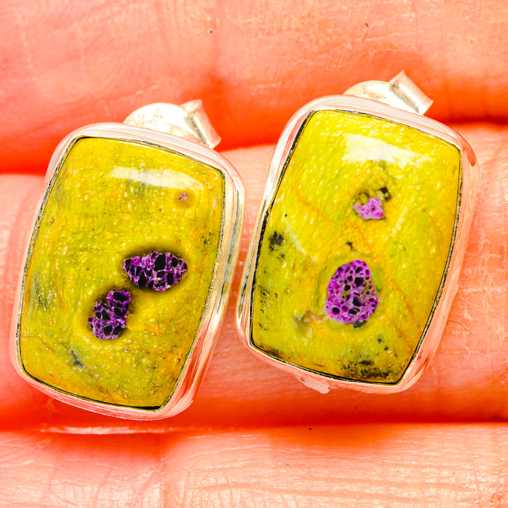 Atlantisite Earrings handcrafted by Ana Silver Co - EARR426541