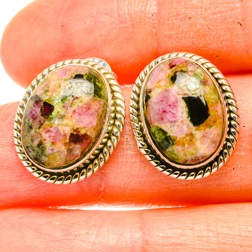 Tourmaline Earrings handcrafted by Ana Silver Co - EARR426548