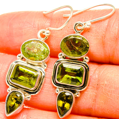 Peridot Earrings handcrafted by Ana Silver Co - EARR426552