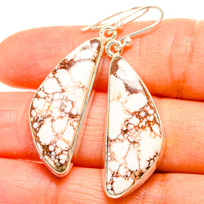 Wild Horse Jasper Earrings handcrafted by Ana Silver Co - EARR426579