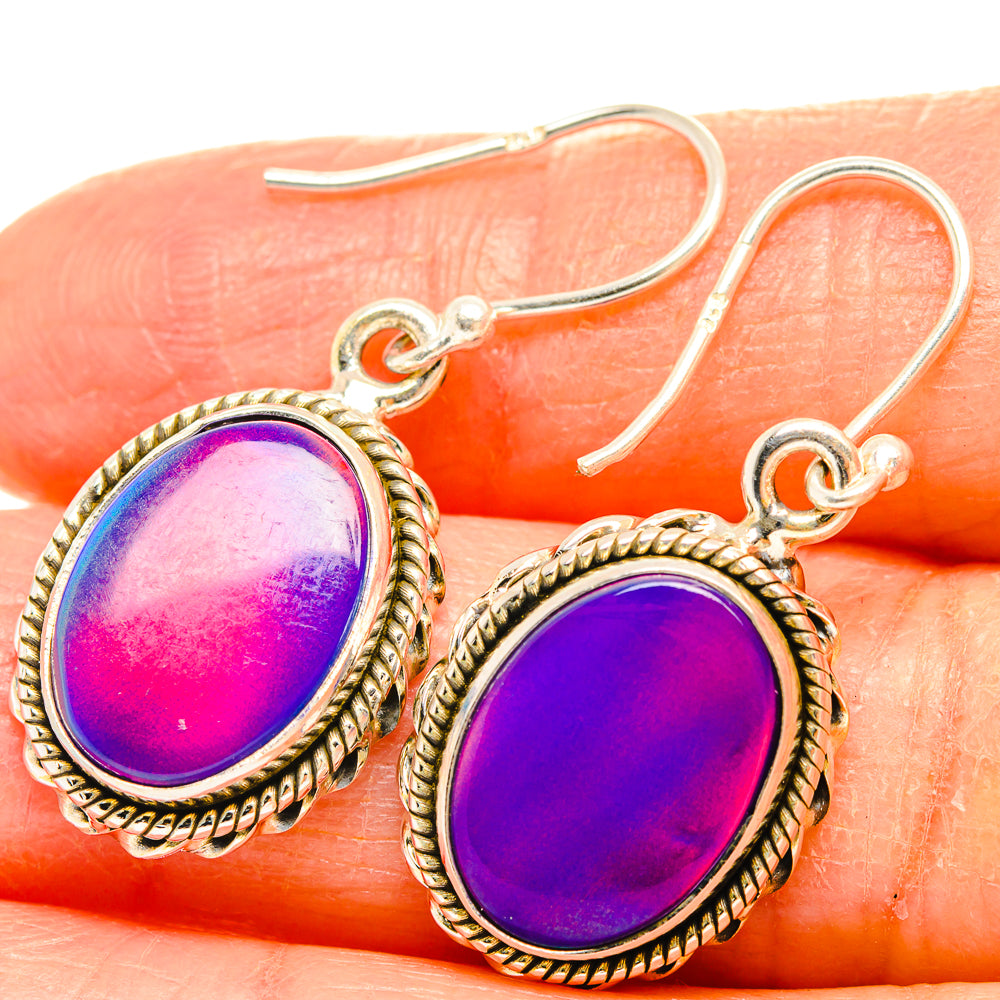 Aura Opal Earrings handcrafted by Ana Silver Co - EARR426590