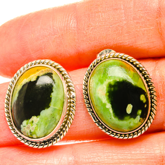 Rainforest Opal Earrings handcrafted by Ana Silver Co - EARR426616