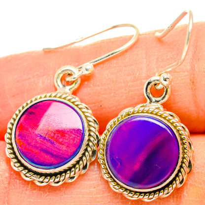Aura Opal Earrings handcrafted by Ana Silver Co - EARR426620