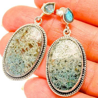 Ocean Jasper Earrings handcrafted by Ana Silver Co - EARR426628