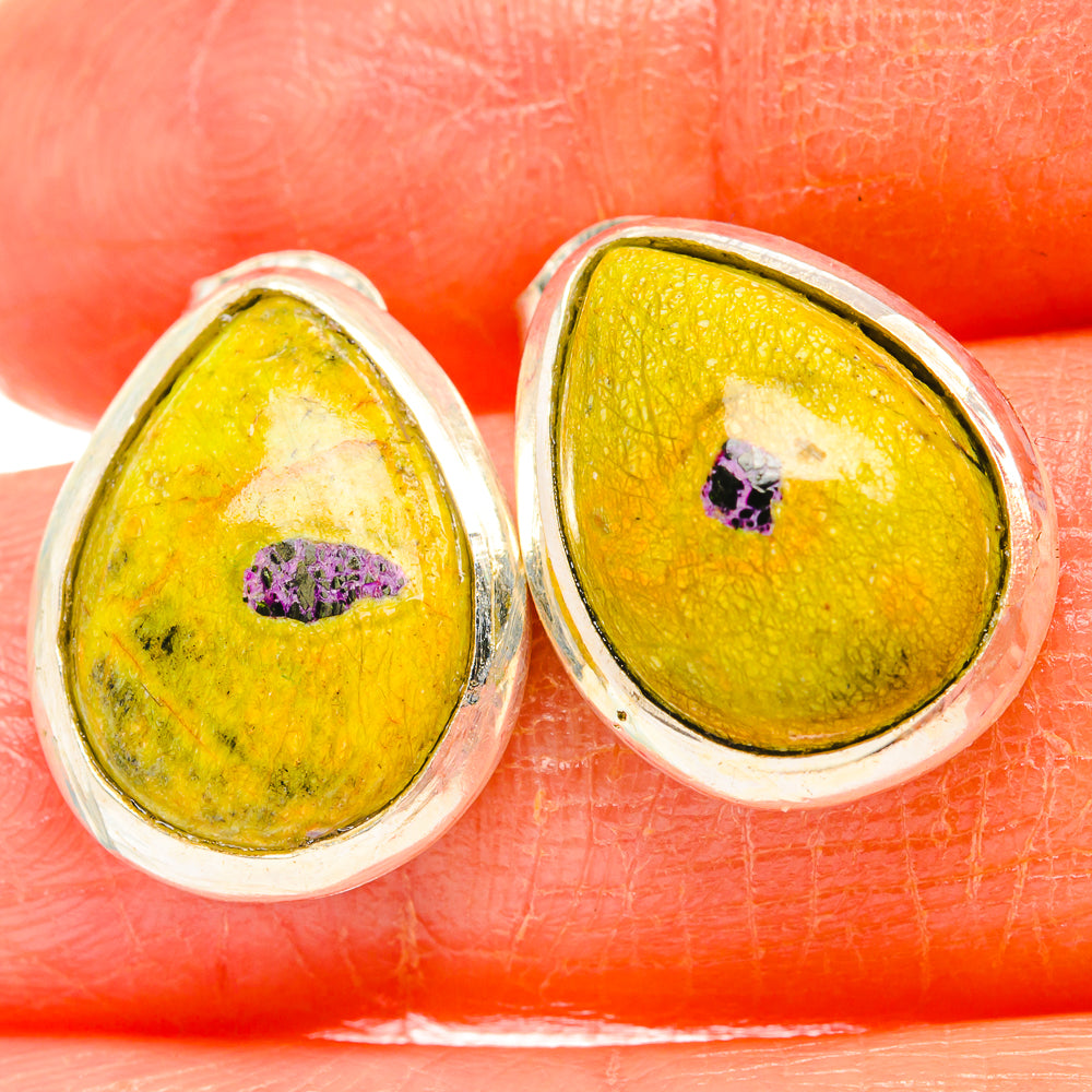 Atlantisite Earrings handcrafted by Ana Silver Co - EARR426637