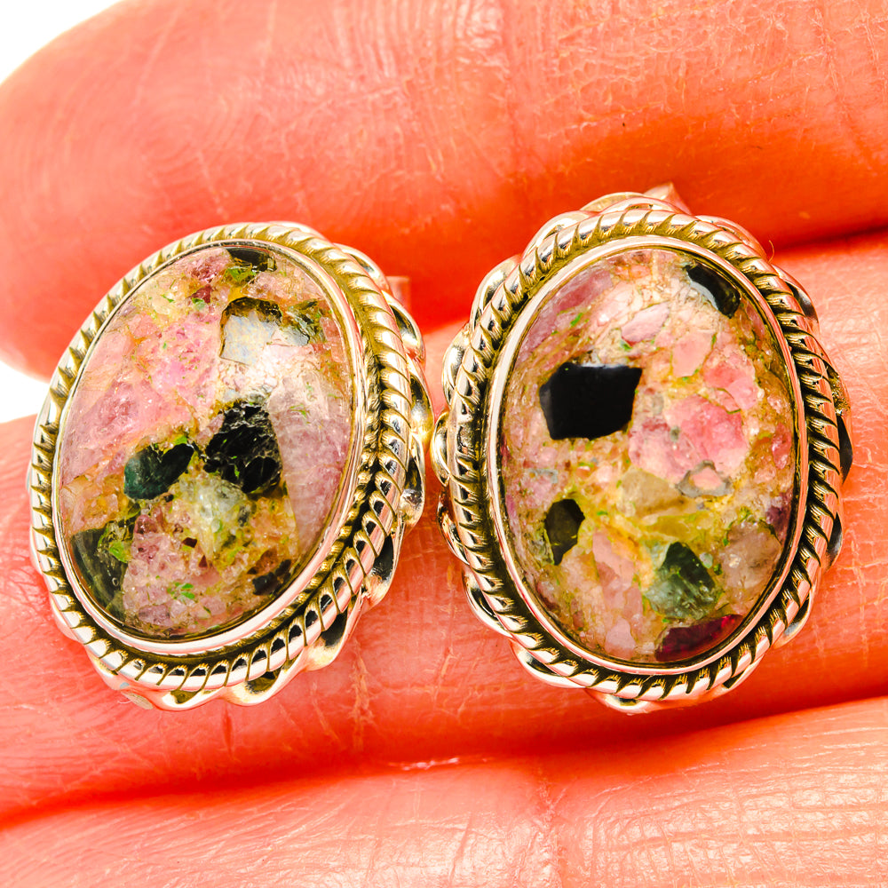 Tourmaline Earrings handcrafted by Ana Silver Co - EARR426641