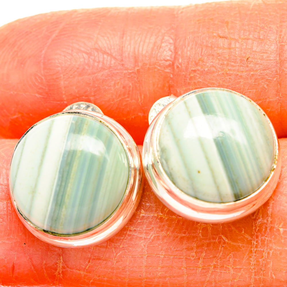 Ocean Jasper Earrings handcrafted by Ana Silver Co - EARR426656