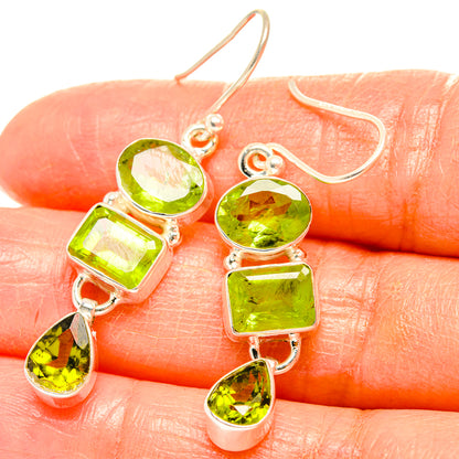 Peridot Earrings handcrafted by Ana Silver Co - EARR426659
