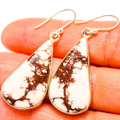 Wild Horse Jasper Earrings handcrafted by Ana Silver Co - EARR426669