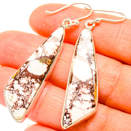 Wild Horse Jasper Earrings handcrafted by Ana Silver Co - EARR426695