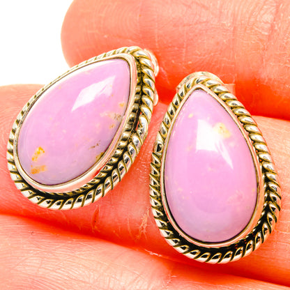 Phosphosiderite Earrings handcrafted by Ana Silver Co - EARR426696