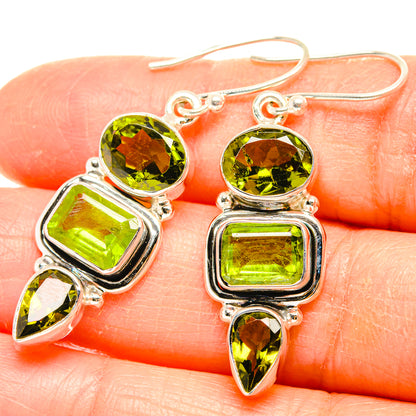 Peridot Earrings handcrafted by Ana Silver Co - EARR426702