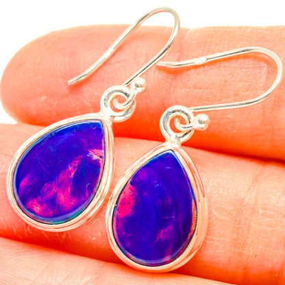 Aura Opal Earrings handcrafted by Ana Silver Co - EARR426705