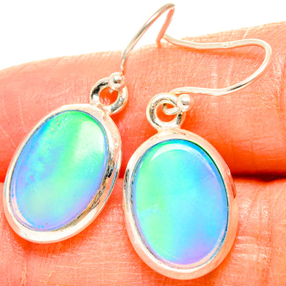Aura Opal Earrings handcrafted by Ana Silver Co - EARR426706