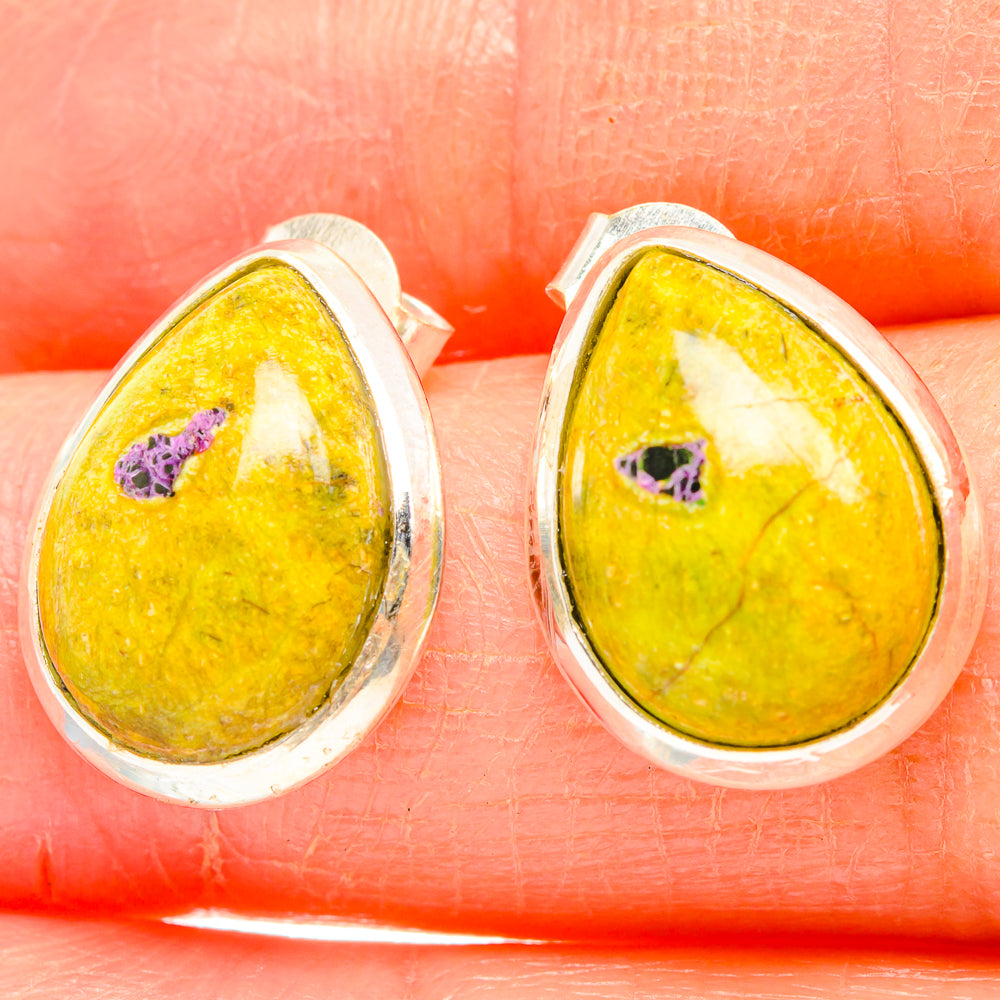 Atlantisite Earrings handcrafted by Ana Silver Co - EARR426709
