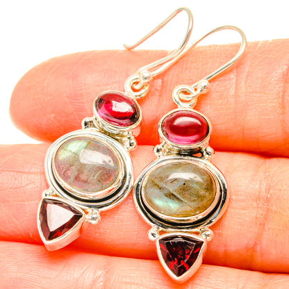 Labradorite Earrings handcrafted by Ana Silver Co - EARR426725