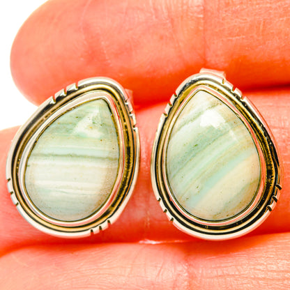 Ocean Jasper Earrings handcrafted by Ana Silver Co - EARR426737